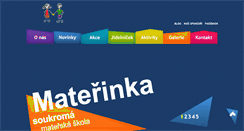 Desktop Screenshot of materinka.info