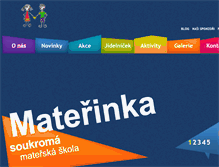 Tablet Screenshot of materinka.info